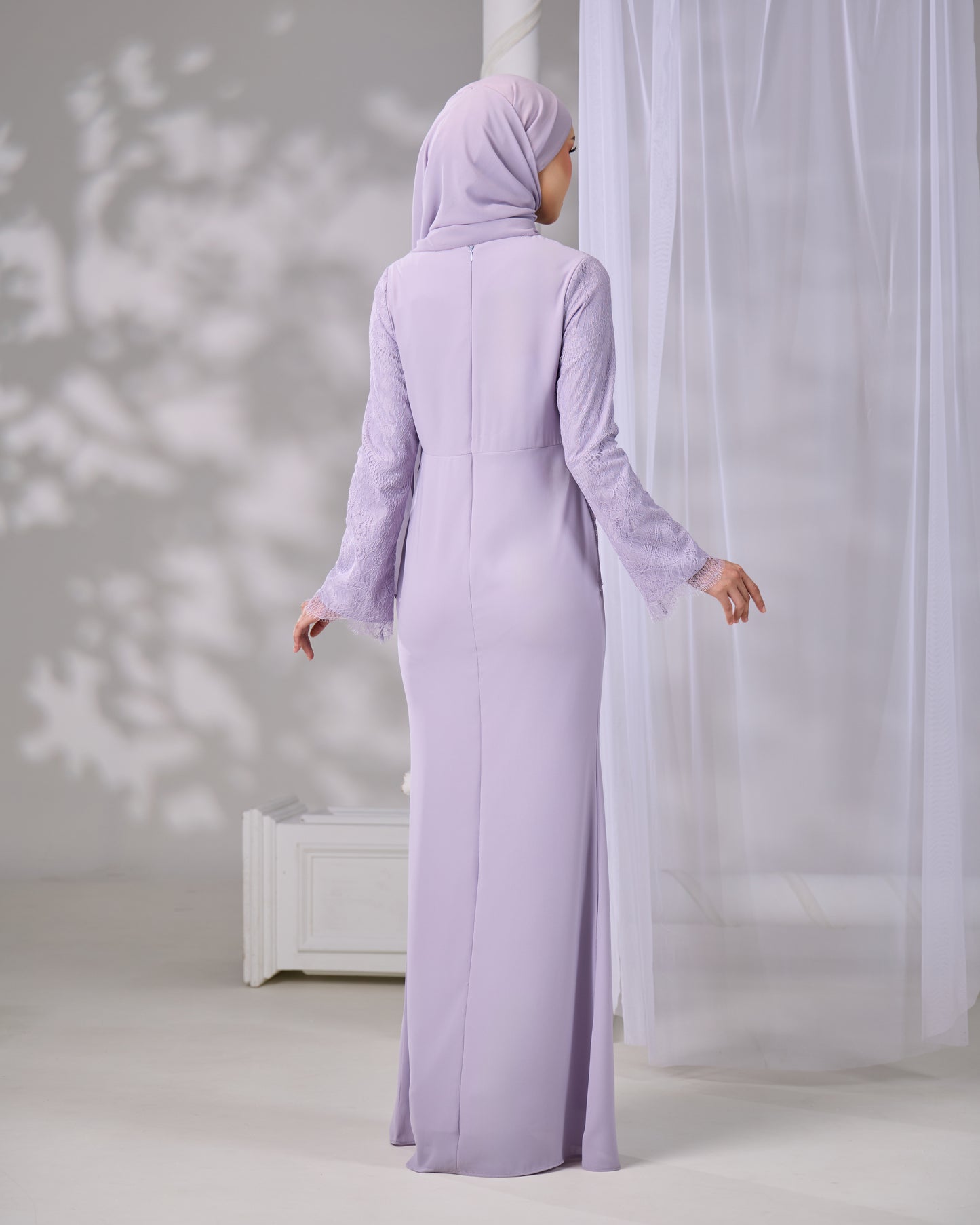 AZELINA DRESS (MAUVE)