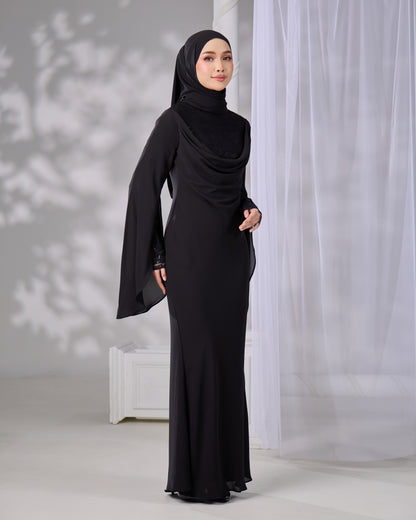 NAWHA DRESS (BLACK)