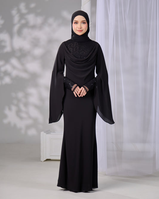 NAWHA DRESS (BLACK)