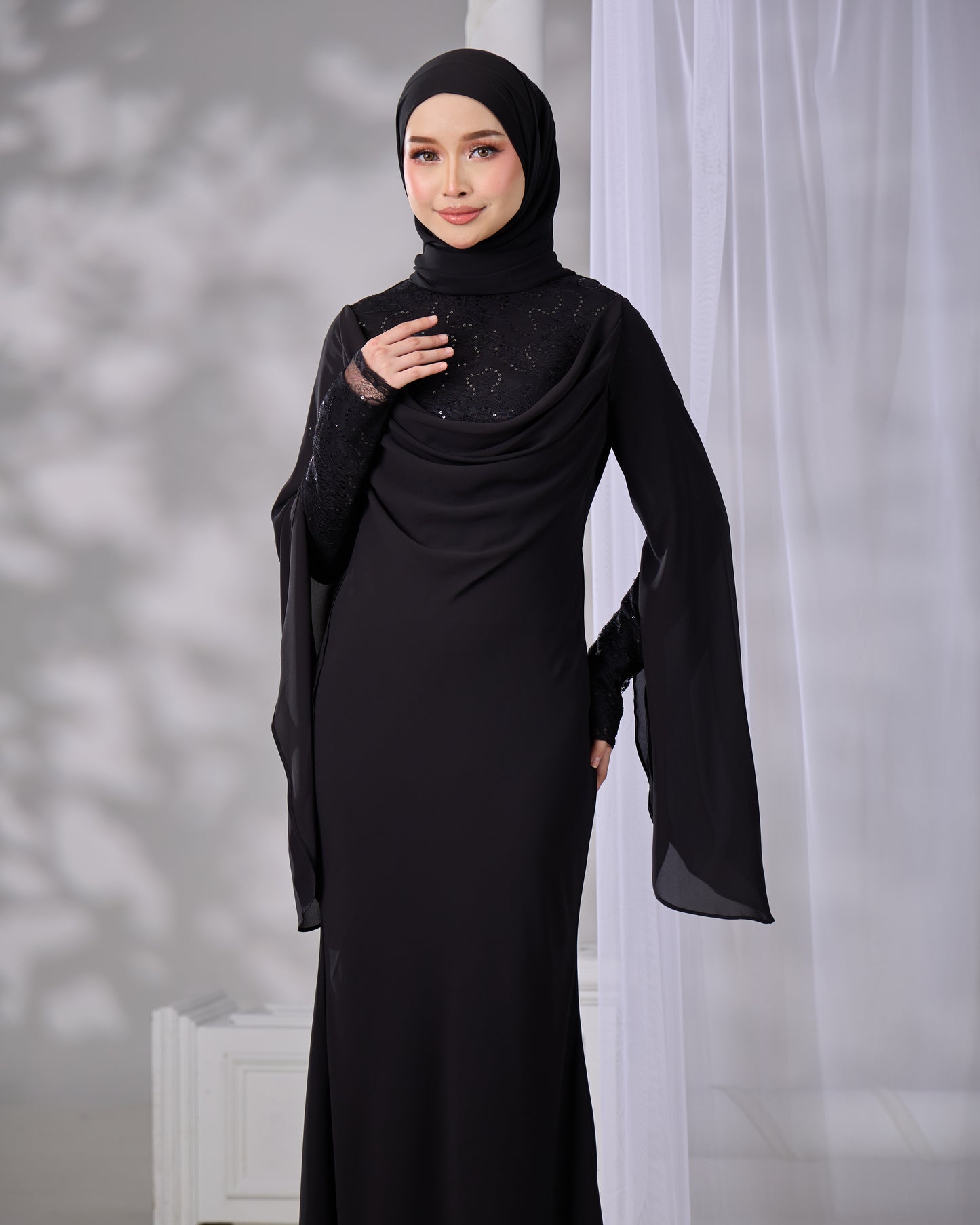 NAWHA DRESS (BLACK)