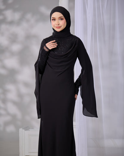 NAWHA DRESS (BLACK)