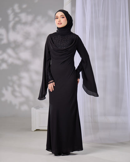 NAWHA DRESS (BLACK)