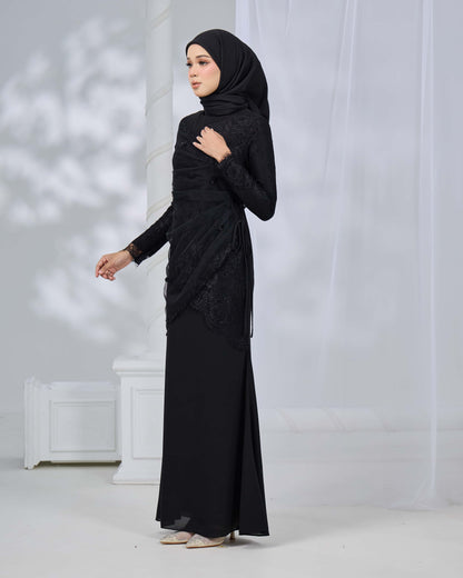 ERISHYA DRESS (BLACK)