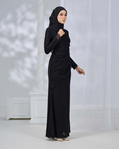 ERISHYA DRESS (BLACK)