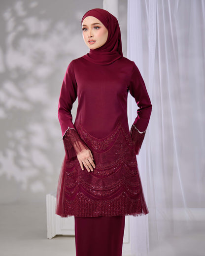 NELYA KURUNG (BURGUNDY)