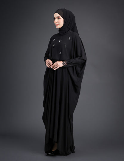 MINOR DEFECT SUMAYA ABAYA (BLACK)