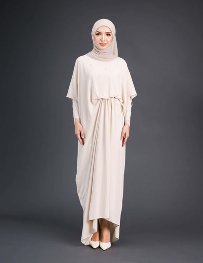 MINOR DEFECT SUMAYA ABAYA (CHAMPAGNE)