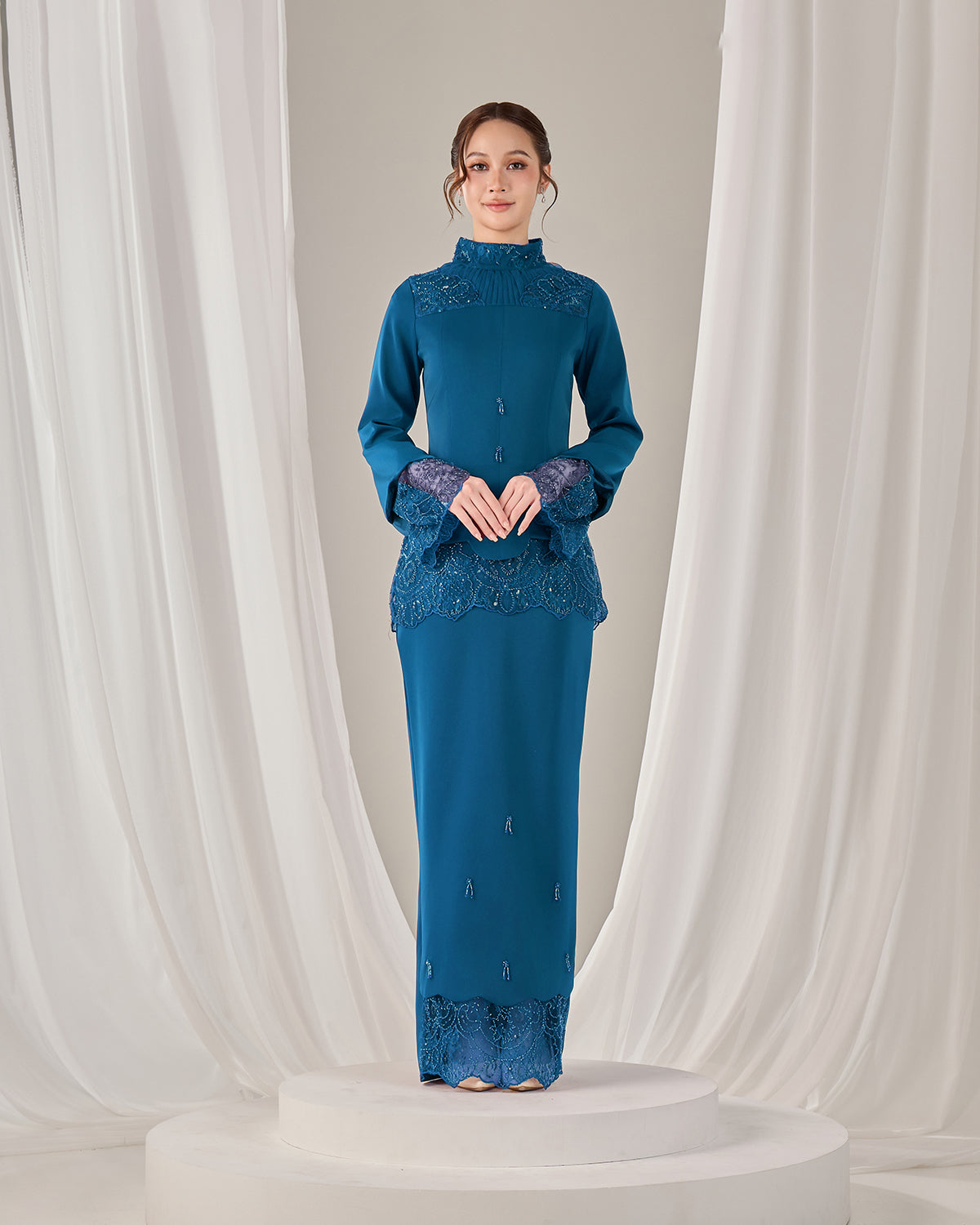 REYNA KURUNG (TEAL BLUE)