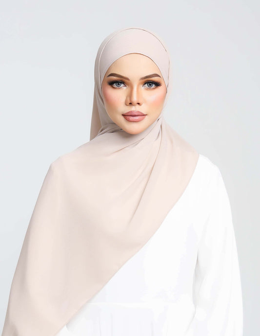 MINOR DEFECT TEXTURE SHAWL (BEIGE)