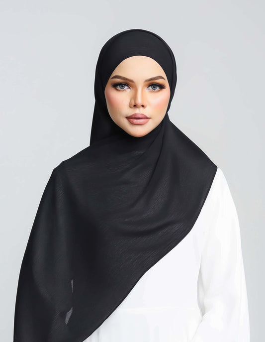 TEXTURE SHAWL (BLACK)