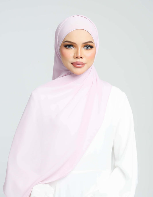 TEXTURE SHAWL (LIGHT PURPLE)