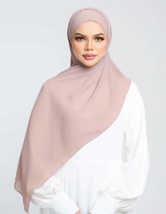 TEXTURE SHAWL (MAUVE)