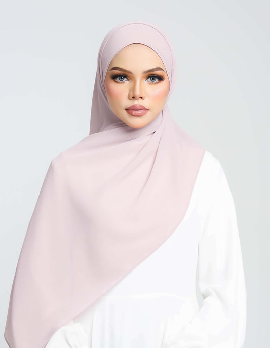 TEXTURE SHAWL (PASTEL PINK)