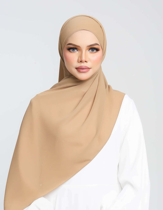 TEXTURE SHAWL (PEANUT)