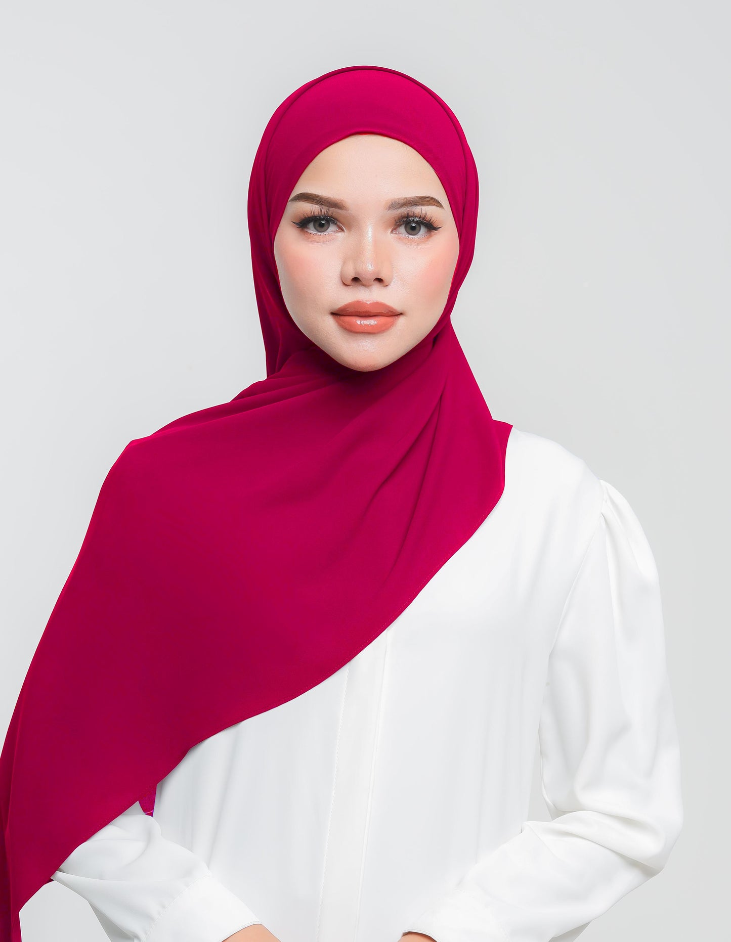 MINOR DEFECT THALIA SHAWL (FUCHSIA)