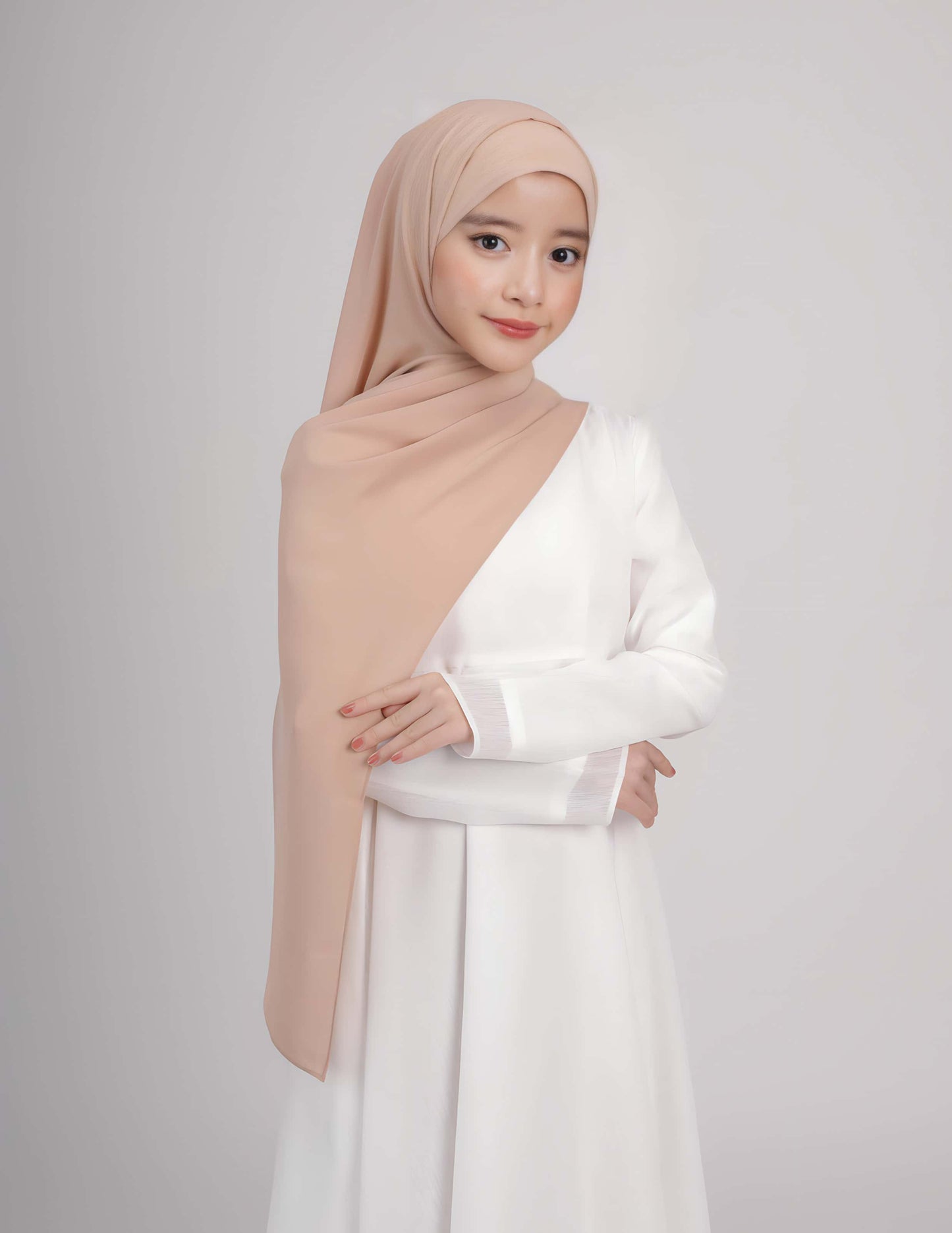 THALIA SHAWL KIDS (ALMOND)