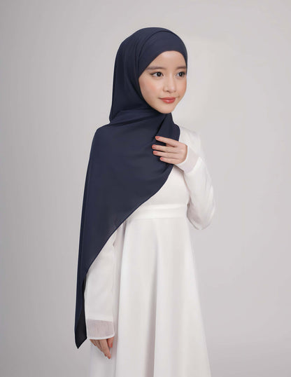 THALIA SHAWL KIDS (NAVY BLUE)