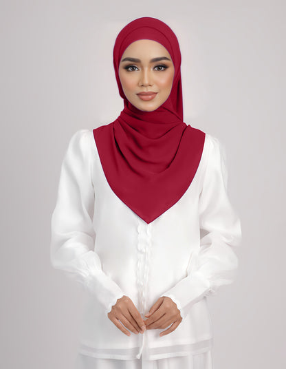 THALIA SHAWL (MAROON)