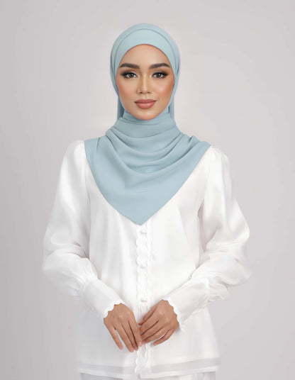 THALIA SHAWL (MISTY BLUE)