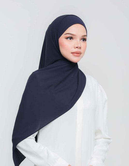 THALIA SHAWL (NAVY BLUE)