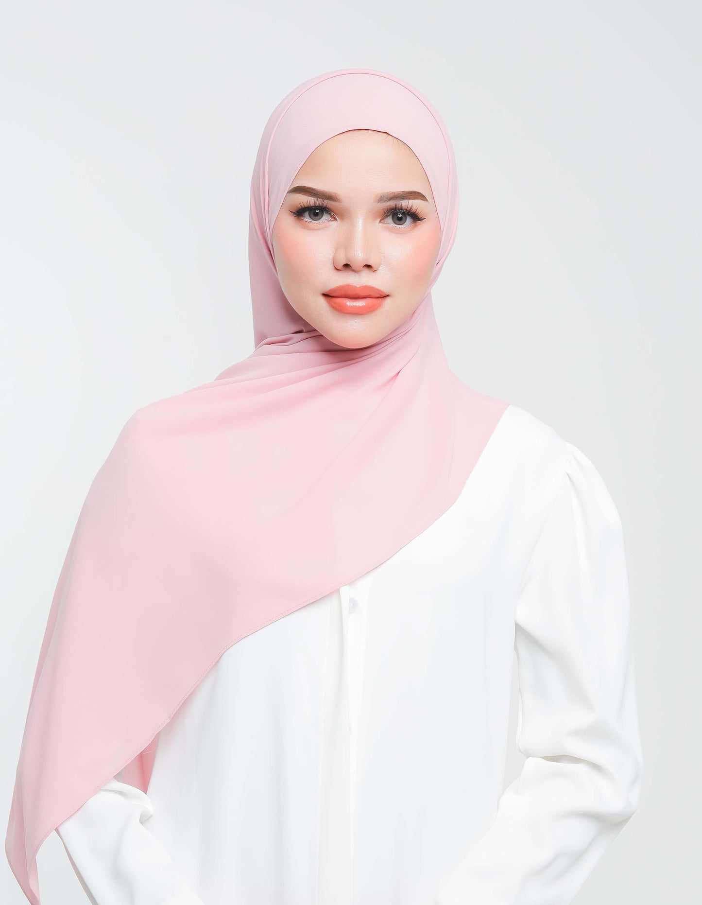 THALIA SHAWL (PASTEL PINK)