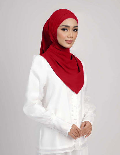 MINOR DEFECT THALIA SHAWL (RED) C061