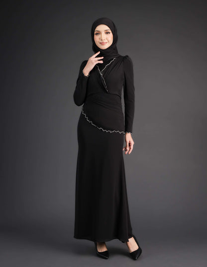 TIHANI DRESS (BLACK)