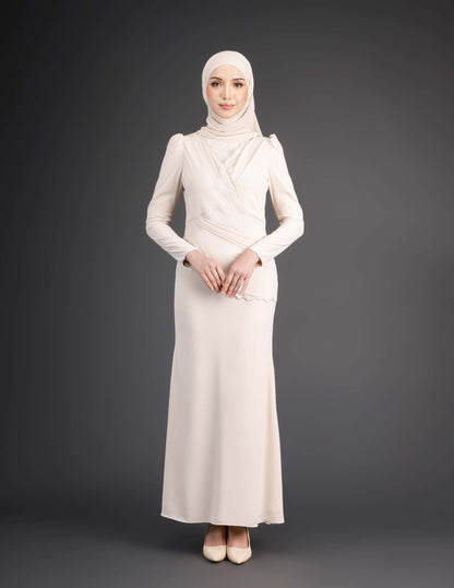 TIHANI DRESS (CHAMPAGNE)