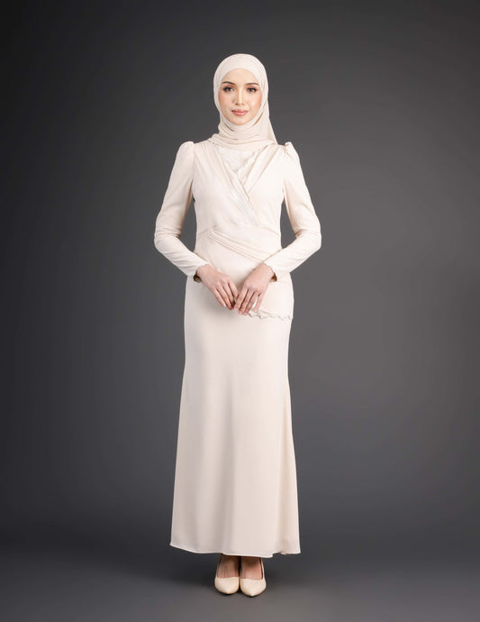 MINOR DEFECT TIHANI DRESS (CHAMPAGNE)