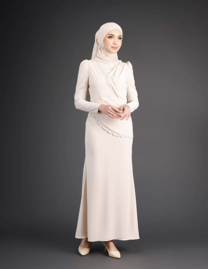 TIHANI DRESS (CHAMPAGNE)