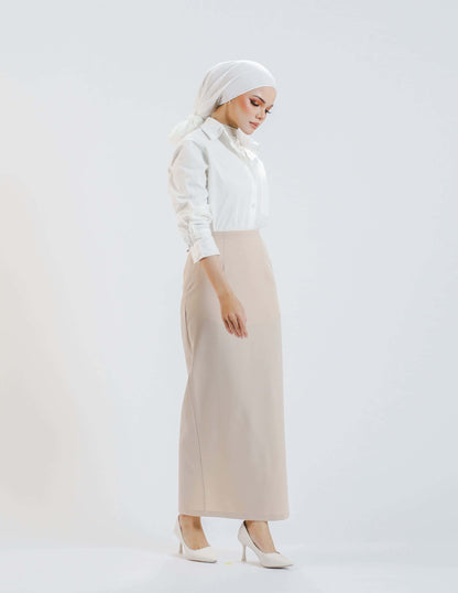 TRACY PENCIL SKIRT (KHAKI)