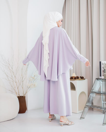 TRIANNA DRESS (DUSTY LILAC)