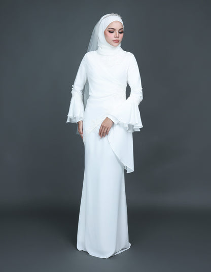 MINOR DEFECT TRISYA DRESS (OFF WHITE)