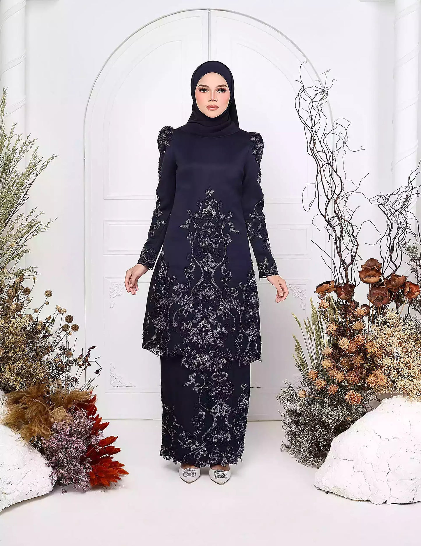 VANESSA KURUNG (NAVY BLUE)