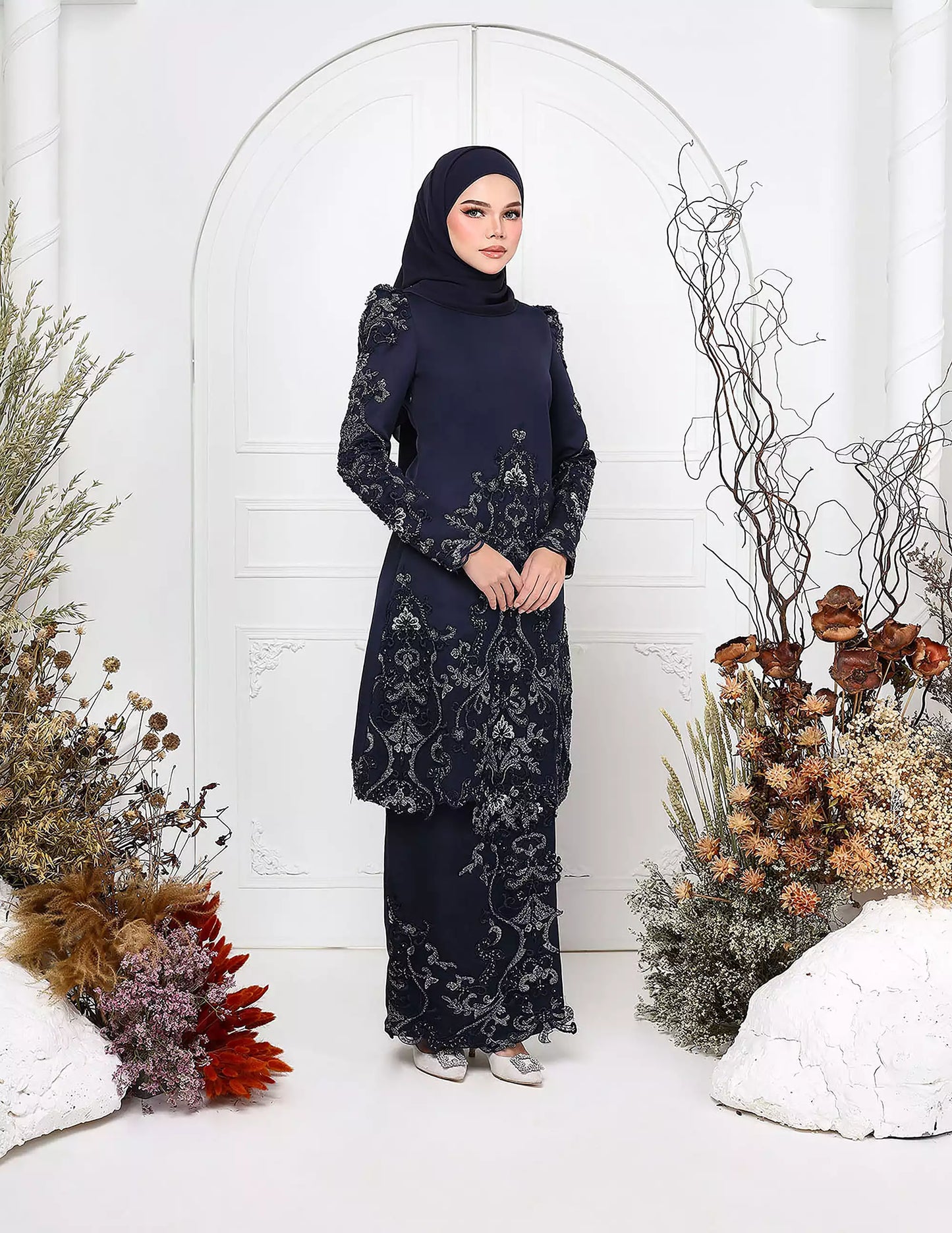 VANESSA KURUNG (NAVY BLUE)