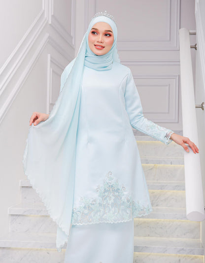 VEIL CODE A08 (AQUA BLUE) FULLY BLUE