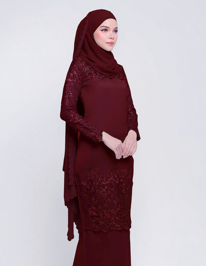 VEIL CODE A08 (BURGUNDY)