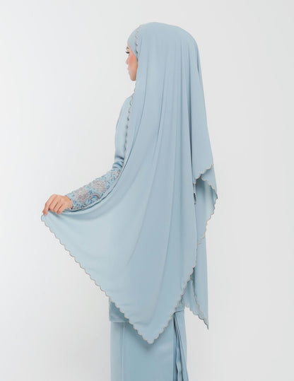 VEIL CODE A08 (MISTY BLUE GOLD)