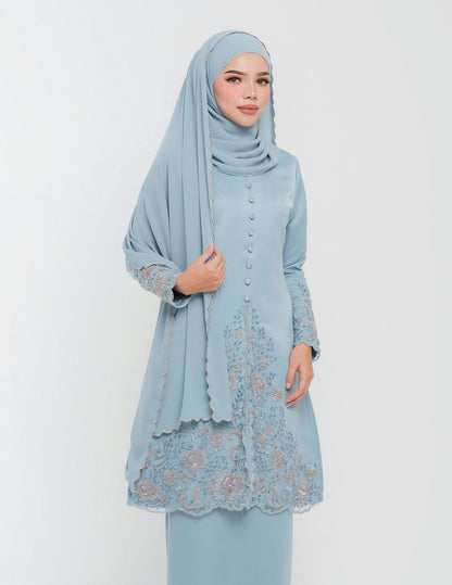 VEIL CODE A08 (MISTY BLUE GOLD)