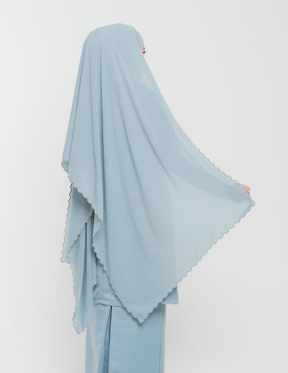 VEIL CODE A08 (MISTY BLUE GOLD)