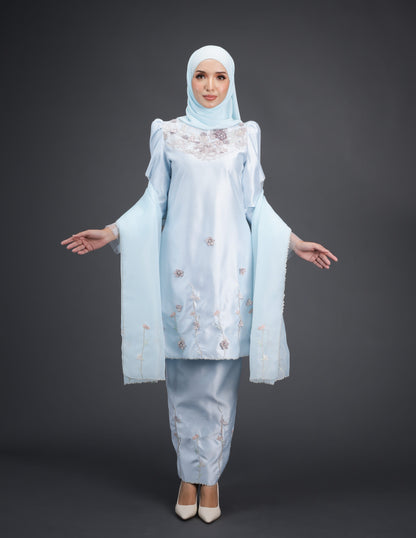 VEIL CODE A2230 (BABY BLUE)