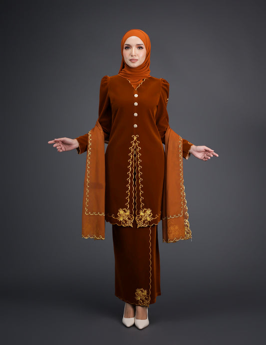 VEIL CODE A2236 (BRICK ORANGE)