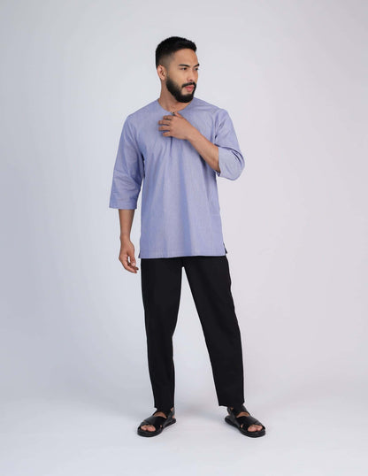 ZAFAR KURTA (SKY BLUE)