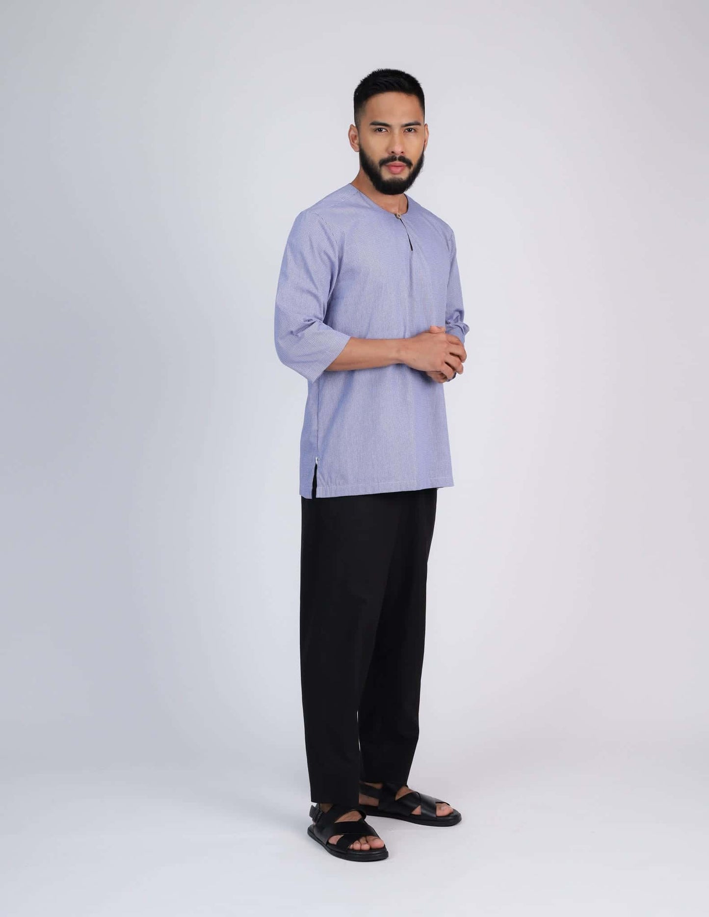 ZAFAR KURTA (SKY BLUE)