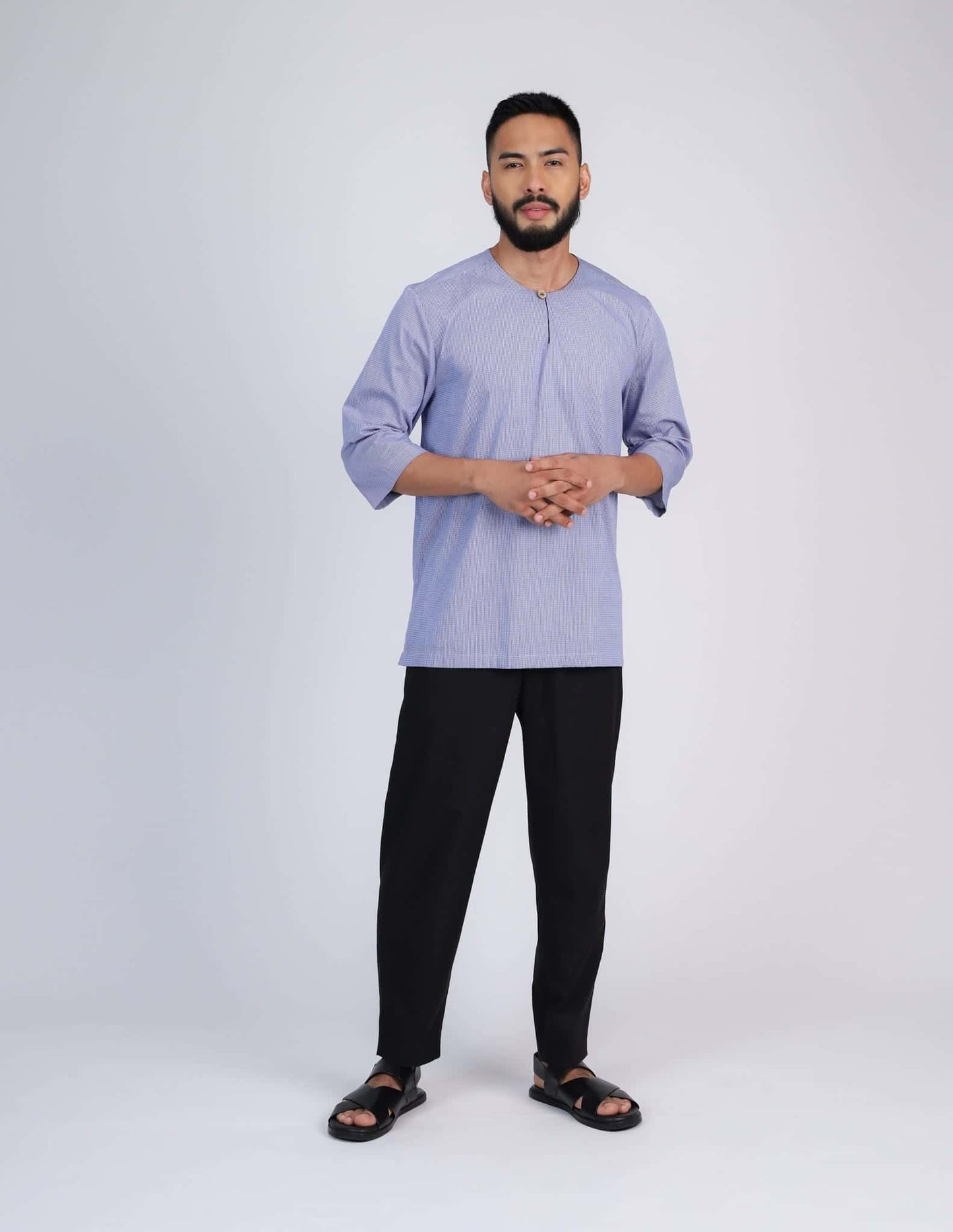 ZAFAR KURTA (SKY BLUE)