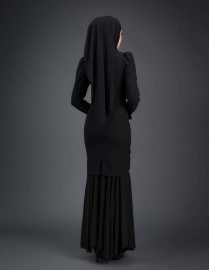 ZAFFIYA KURUNG (BLACK)