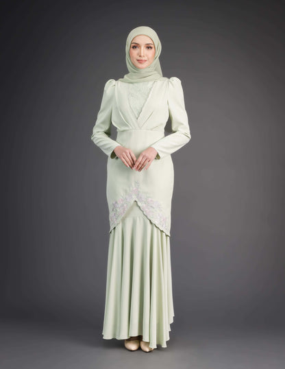 MINOR DEFECT ZAFFIYA KURUNG (GREEN TEA)