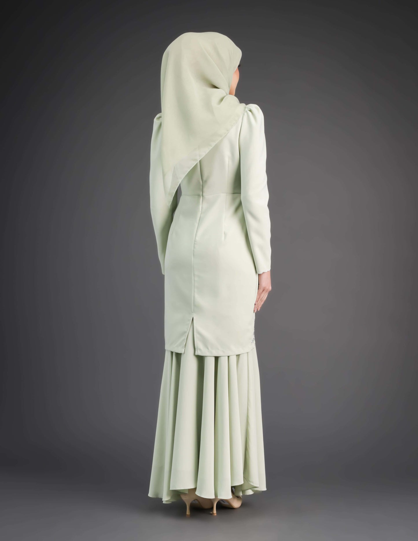 MINOR DEFECT ZAFFIYA KURUNG (GREEN TEA)